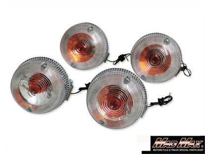 Turn Signals - Clear, Set of 4, Z1/Z2