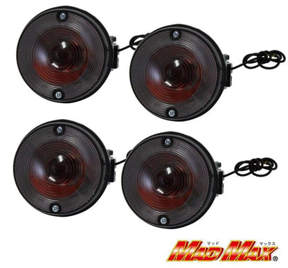 Genuine Type Turn Signals, Smoked, Set of 4, Z1/Z2