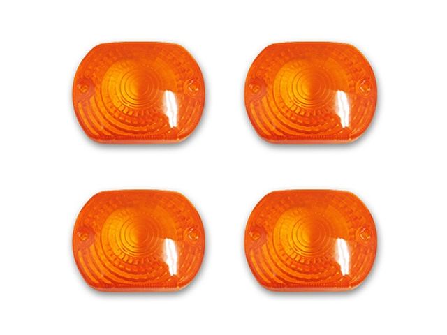 純正タイプ ウインカーレンズ オレンジ 4個セット Z400FX Z1000MK2