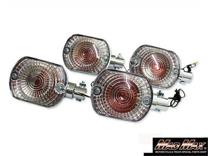 Turn Signals Clear 4-Piece Set Z400FX Z1000MK