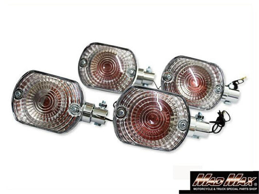 ウインカー クリア 4個セット Z400FX Z1000MK