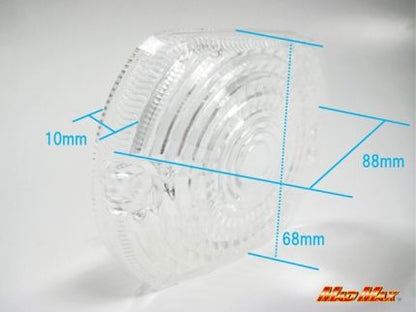 ウインカーレンズ クリア 1個 Z400FX Z1000MK2