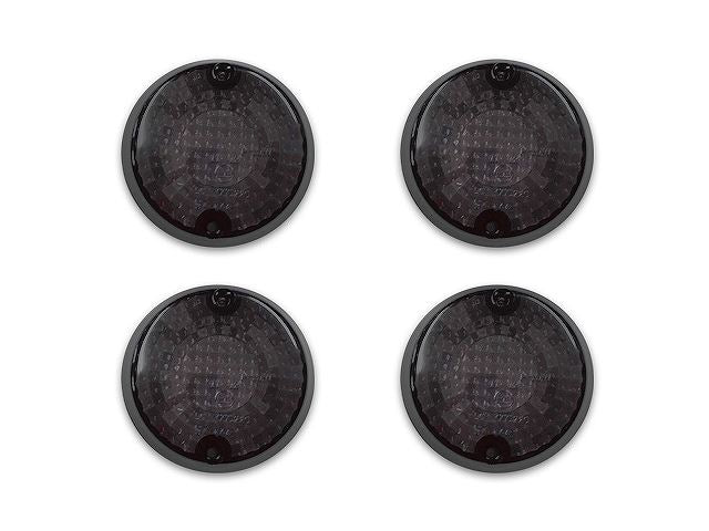 Turn signal lenses, smoked, set of 4, for Zephyr 400/750/1100