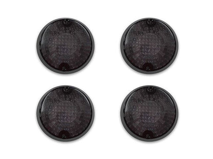 Turn signal lenses, smoked, set of 4, for Zephyr 400/750/1100