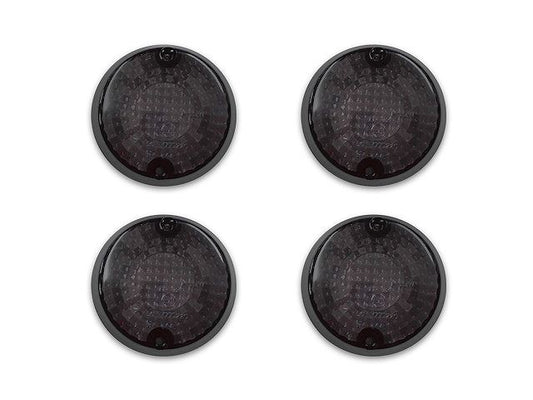 ウインカーレンズ スモーク 4個セット ゼファー400/750/1100