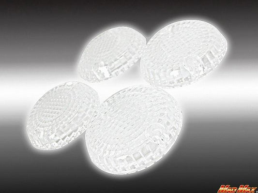 ウインカーレンズ クリア 4個セット ゼファー400/750/1100