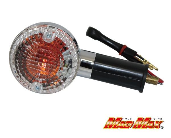 Genuine Type Turn Signal, Rear, Clear, 1 pc., Zephyr 400/750/1100