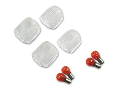 Turn Signal Lenses Clear 1 set ZRX400/1100/1200 GPZ900R/750R