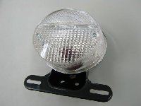 Z1/Z2 Type Tail Light, Clear, Universal Fit