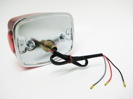 純正タイプ テールランプASSY レッド Z400FX Z250FT Z1-R