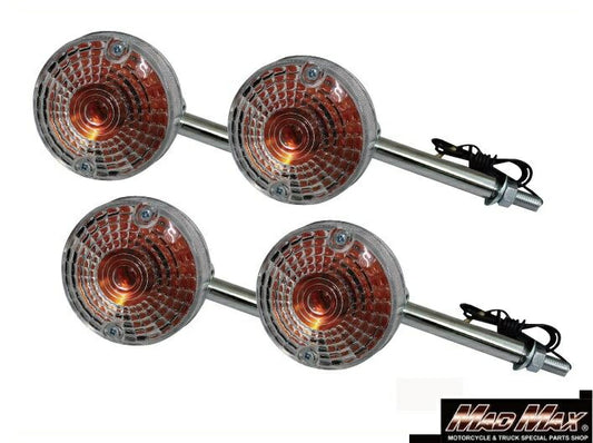 ウインカー クリア 4個セット GS400/GS750