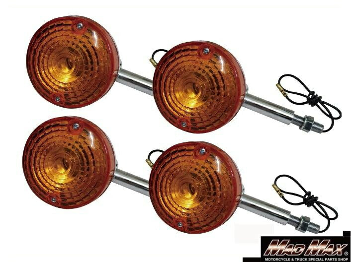 純正タイプ ウインカー ショートステー オレンジ 4個セット GS400/GS750