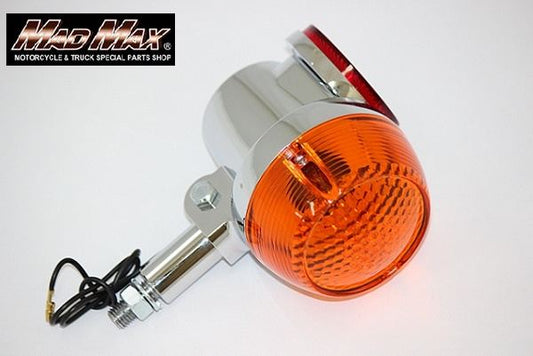純正タイプ ウインカー ハニカムレンズ オレンジ/リフレクターレッド 1個 GT380/GT750