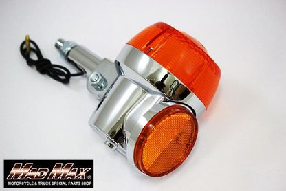 Genuine Type Turn Signal Honeycomb Lens Orange/Reflector Orange Set of 4 GT380/GT750