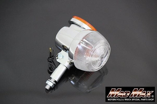 純正タイプ ウインカー クリアレンズ/リフレクターオレンジ 1個 GT380/GT750