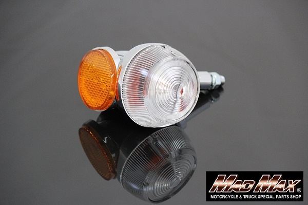 OEM Type Turn Signal, Clear Lens/Orange Reflector, 1 pc. for GT380/GT750