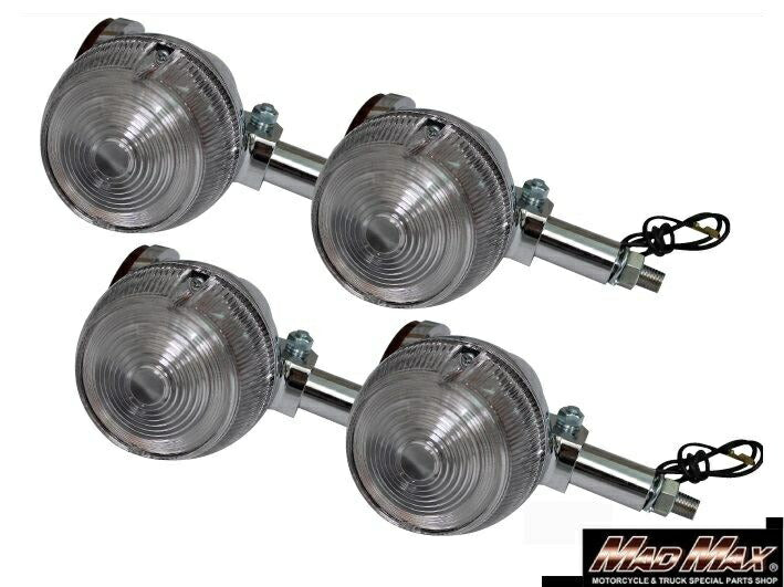 Turn Signals, Clear, 4-piece set, GT380/GT750