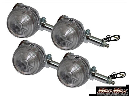 Turn Signals, Clear, 4-piece set, GT380/GT750