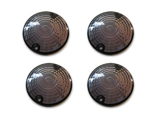 ウインカーレンズ スモーク 4個セット GS400/GS750