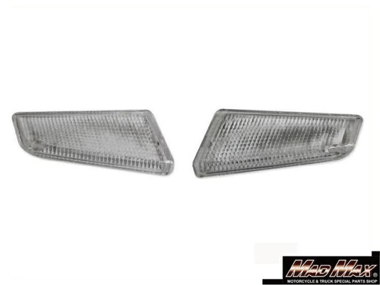 純正タイプ ウインカーレンズ フロント用 クリア 左右セット アドレスV50/V100