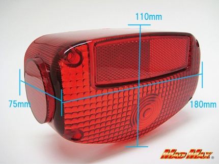 純正タイプ テールレンズ レッド GS400/E/GT380(B7)