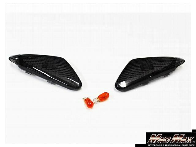 ウインカーレンズセット フロント用 スモーク ジョグ(3KJ/3RY/3WF)