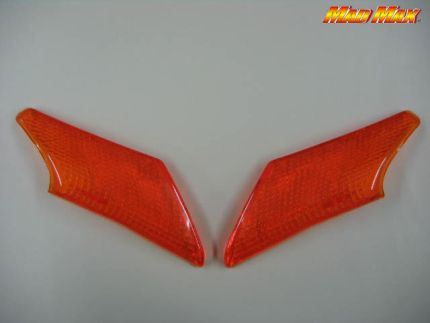 純正タイプ ウインカーレンズ 右フロント用 オレンジ 右/1個 ジョグ(3YJ)