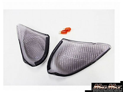 ウインカーレンズセット リア用 スモーク ジョグZ/ZR(3YK)