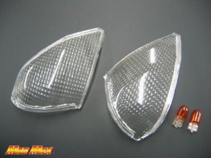 Winker Lens Set, Rear, Clear, Left and Right, for JOG Z/ZR (3YK)