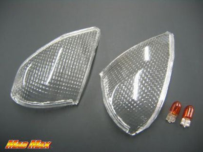 Winker Lens Set, Rear, Clear, Left and Right, for JOG Z/ZR (3YK)