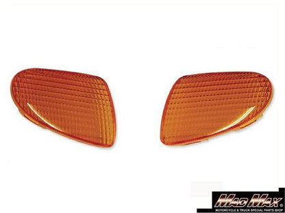 Winker Lenses, Front, Grid-Cut, Orange, Left and Right Set, Jog Aprio
