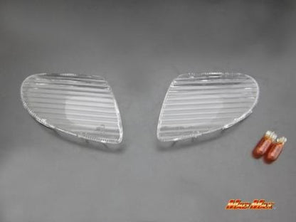 Winker Lens Set - Front Clear Left and Right Set - JOG Aprio