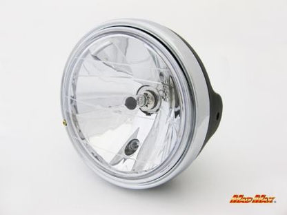 マルチリフレクターヘッドライト ブラックケース 180φ 汎用