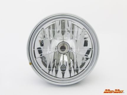 マルチリフレクターヘッドライト ブラックケース 180φ 汎用