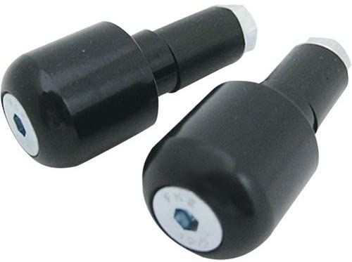 Handlebar Ends Aluminum Standard Black Universal