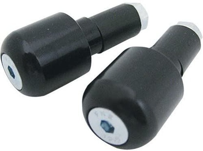 Handlebar Ends Aluminum Standard Black Universal