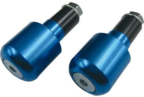 Handlebar End Aluminum Standard Blue Universal
