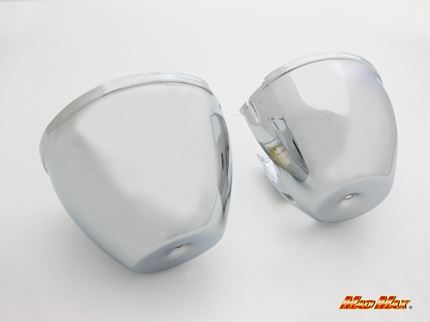 メーターカバー(ロアカバー) メッキ Z1/Z2 Z750FX Z1000MK2