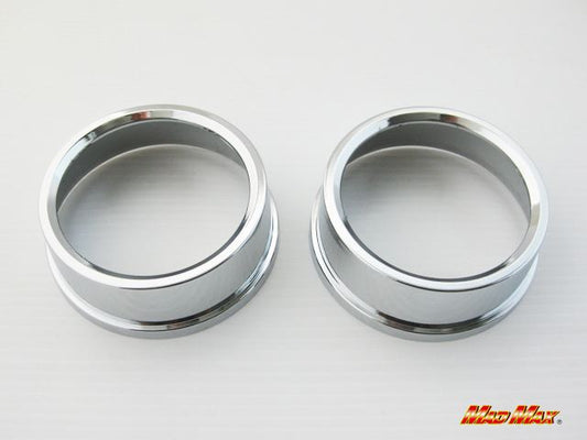 メーターカバー(アッパーカバー) 被せ式 メッキ 左右セット ゼファー400/750 バリオス1型