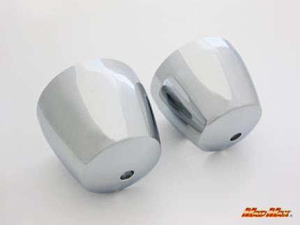 メーターカバー(ロアカバー) メッキ 左右セット ゼファー400/750 バリオス1型