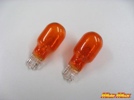 T20 ウェッジバルブ ダブル球 21/5W オレンジ 2個セット 汎用(12V用)