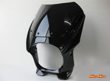 ビキニカウル ブラック 高さ420×横340×奥行き220mm 汎用(180φヘッドライト車用)