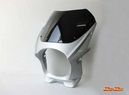 ビキニカウル シルバー 高さ420×横340×奥行き220mm 汎用(180φヘッドライト車用)