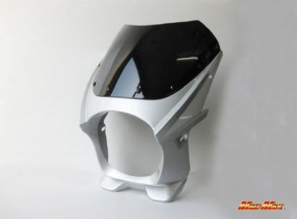 ビキニカウル シルバー 高さ420×横340×奥行き220mm 汎用(180φヘッドライト車用)