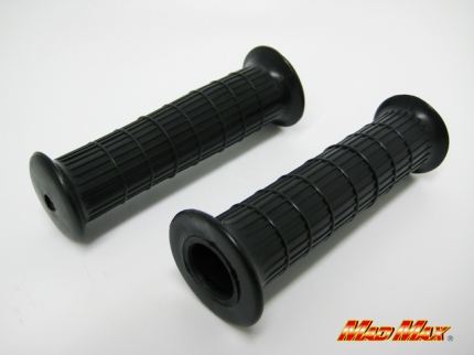 CB400Fタイプ グリップ ブラック 133mm 汎用 7/8インチ(22.2mm)ハンドル用