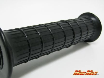 CB400Fタイプ グリップ ブラック 133mm 汎用 7/8インチ(22.2mm)ハンドル用