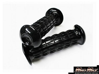 Z2タイプ ハンドルグリップ 非貫通タイプ ブラック 132mm 汎用 7/8インチ(22.2mm)ハンドル用