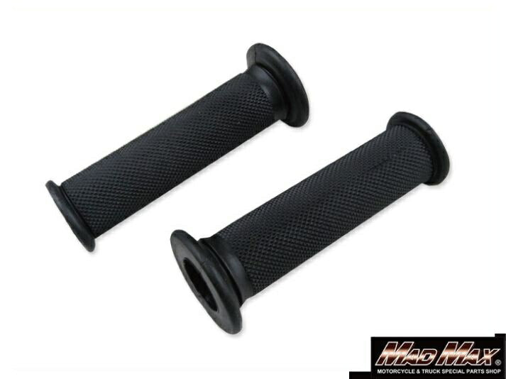 Diamond Grips, Closed End Type, Black, 11.5cm, Universal, for 7/8 inch (22.2mm) Handlebars