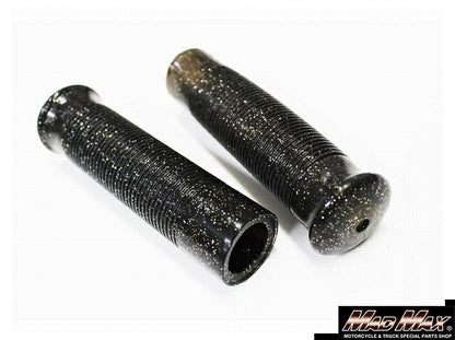 ジャックハマーグリップ ブラック/ラメ入りスケルトン 135mm 汎用 7/8インチ(22.2mm)ハンドル用