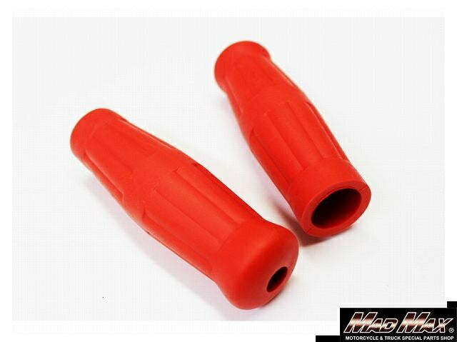 タル型グリップ レッド 130mm 汎用 7/8インチ(22.2mm)ハンドル用